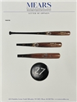 2004 Vladimir Guerrero Game Used Signed Bat (JSA) MEARS A10