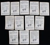 1950s Space Patrol Wheat Chex Rice Chex Trading Cards (Lot of 26)
