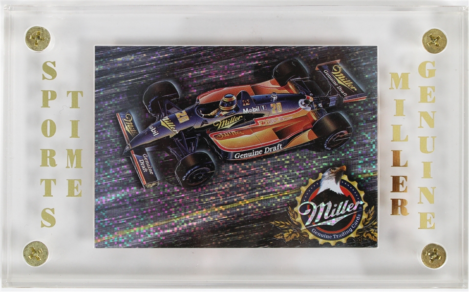 1995 Miller Genuine Indy Trading Card 