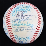 1983 MLB All Star Game Signed OAL Baseball w/ Harvey Kuenn, Robin Yount & more (JSA) 