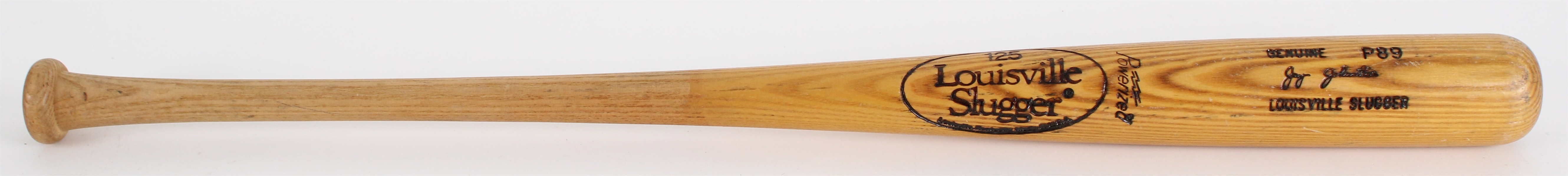 1980-83 Jay Johnstone Chicago Cubs Louisville Slugger Professional Model Game Bat (MEARS LOA)