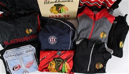 1980s-2000s Chicago Blackhawks Apparel (Lot of 10)