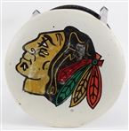 Vintage Chicago Blackhawks 24 Stool 