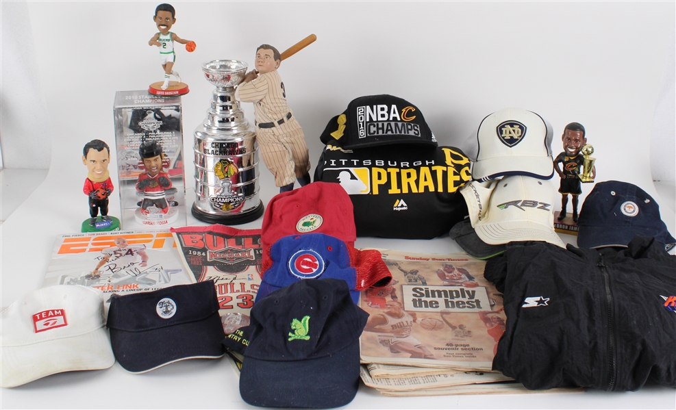 1990s-2000s Hockey, Basketball, Baseball Collection (Lot of 30+)