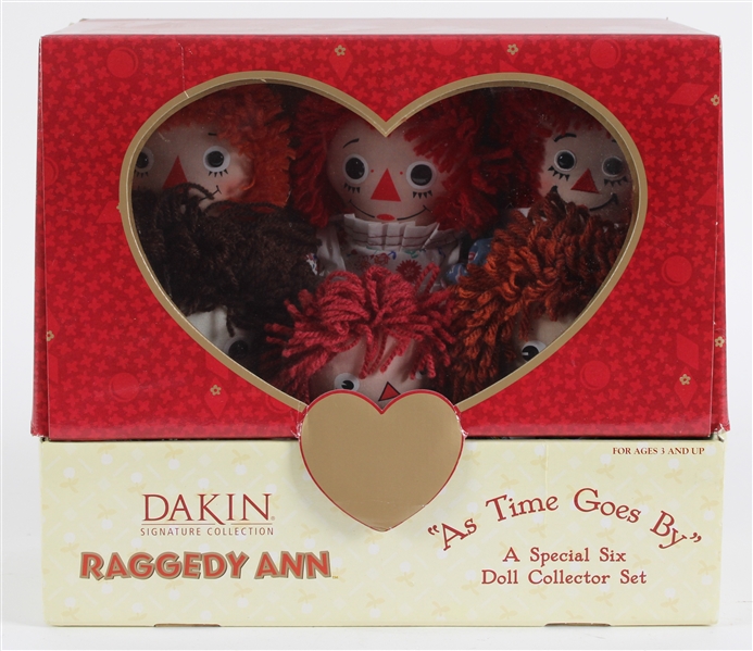 2001 Raggedy Ann Dakin Signature Collection As Time Goes By Doll Collection  