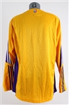 2000s Los Angeles Lakers Team Issued Warm Up Shirt 
