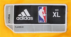 2000s Los Angeles Lakers Team Issued Warm Up Shirt 