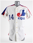 1984 Pete Rose Montreal Expos Home Game Jersey (MEARS LOA)