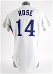 1984 Pete Rose Montreal Expos Home Game Jersey (MEARS LOA)