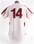 1979-80 Pete Rose Philadelphia Phillies Home Game Jersey (MEARS LOA)
