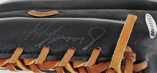 Ken Griffey Jr Seattle Mariners Signed Glove (Upper Deck)  Faded Signature
