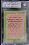 1985 Nolan Ryan Houston Astros #7 Topps Slabbed Card (Beckett 7 NEAR MINT) 