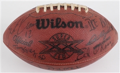 1986 Michael Jordan Dan Marino & Multiple Signed Super Bowl XX Football (JSA)