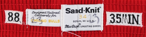 1988 Chicago Bulls Warm Up Pants w/ #23 written in waistband