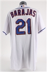 2010 Rod Barajas New York Mets Team Issued Jersey (MLB Hologram FJ097462)