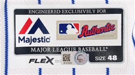 2016 (June 19th) Jim Henderson New York Mets Father's Day Game Used Jersey
