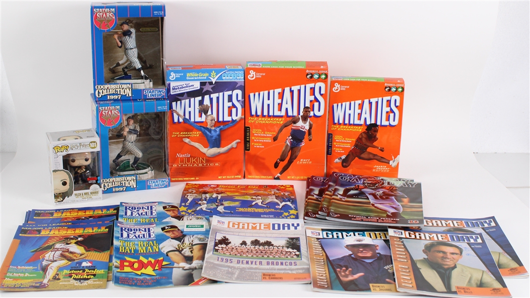 1990s-2000s MLB Magazines, Starting Line Ups and more (Lot of 26)