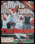 1998 Mark McGwire St Louis Cardinals "The Record" Sports Illustrated 