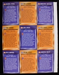 1990s Sports Illustrated Kids Uncut Sports Cards Page
