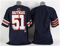 1965-73 Dick Butkus Chicago Bears Pro Football HOF T-Shirt & Retail Jersey 