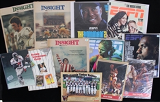 1960s-90s Baseball, Football, Hockey Magazines, Books & more (Lot of 30+)