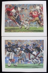 1996 Green Bay Packers & Chicago Bears 16x20 Prints (Lot of 8)