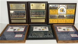 1960s-90s Green Bay Packers Framed Prints and Plaques (Lot of 30+)