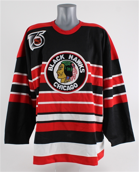 1990s Keith Brown Chicago Blackhawks Retail Jersey 