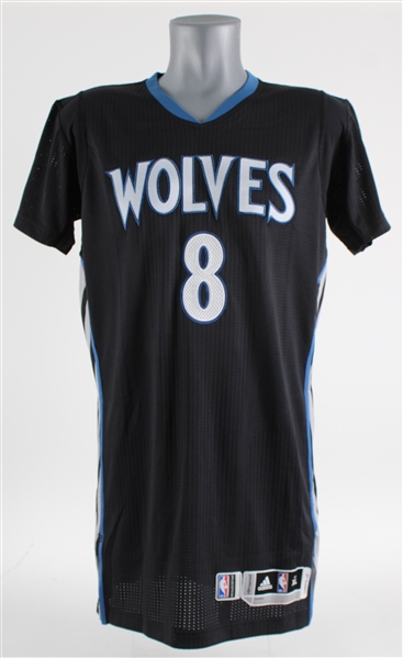 2014-17 Zach Lavine Minnesota Timberwolves Alternate Game Jersey (MEARS A5)