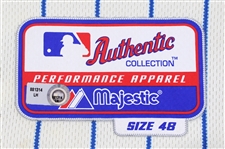 2010 Frank Catalanotto New York Mets Jersey Home Jersey (MEARS LOA)