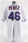 2010 Oliver Perez New York Mets Home Game Worn Jersey (MEARS LOA)