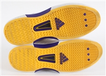 2002 Kobe Bryant Los Angeles Lakers Game Worn Shoes (MEARS LOA / Attributed to 5/5/2002 Playoff Game) 