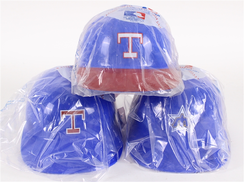 1990s Texas Rangers & Seattle Mariners Souvenir Batting Helmets (Lot of 20)