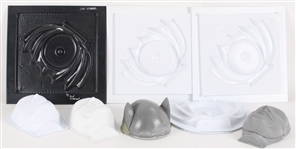 Batman Molds (Lot of 8) used for 1966 Adam West Batman TV Opening Scene 12" Prototype Cowl Display (Designed by Chuck Williams Studios)