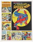 1980 The Amazing Spider-Man Stan Lee 22"x28" Coca-Cola Company Poster  
