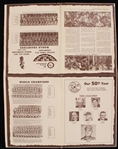 1967-68 Green Bay Packers World Champions Booklet (Bud Lea Collection)