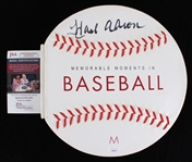 2007 Hank Aaron Milwaukee Braves Signed Memorable Moments in Baseball Book (Bud Lea Collection)*JSA* 
