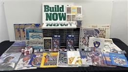 1970s-90s Milwaukee Brewers VHS Tapes, Ticket Stubs and more (Lot of 150+) 