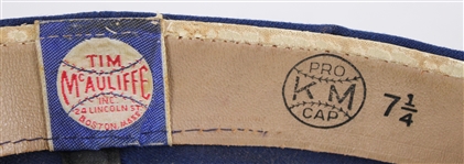 1964-65 Sandy Koufax Los Angeles Dodgers Game Worn Cap (MEARS LOA / Provenance) 