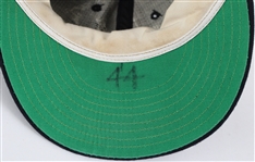 1968-69 Atlanta Braves Professional Model Cap w/ Provenance & #44 attribution to Hank Aaron