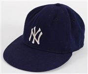 1974 Thurman Munson New York Yankees Professional Model Game Worn Cap (MEARS LOA)