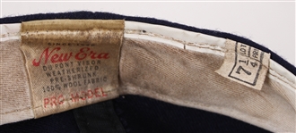 1974 Thurman Munson New York Yankees Professional Model Game Worn Cap (MEARS LOA)