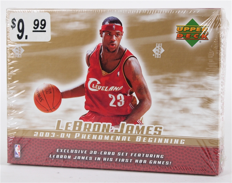 2003-04 LeBron James Upper Deck 20 Card Sealed Set 