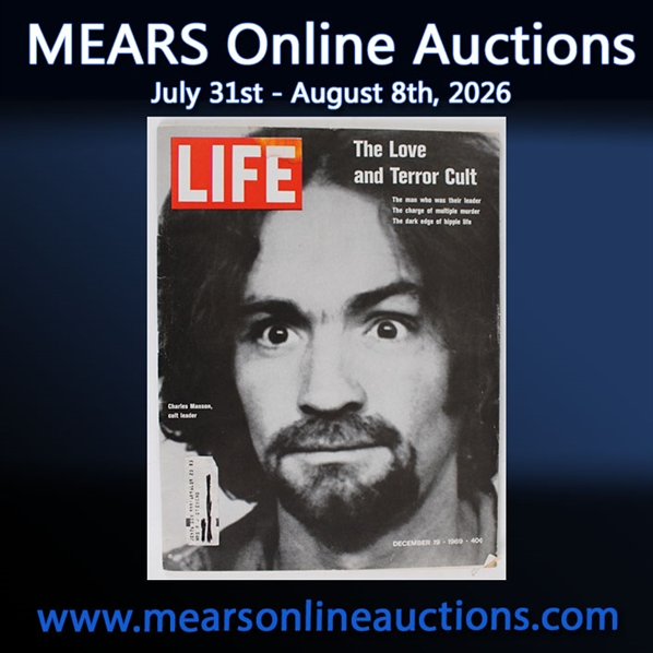 1969 Charles Manson Life Magazine