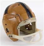 1950s Notre Dame circa MacGregor H612 Game Worn Football Helmet w/ 8 Strap Suspension System & Facemask (MEARS LOA)