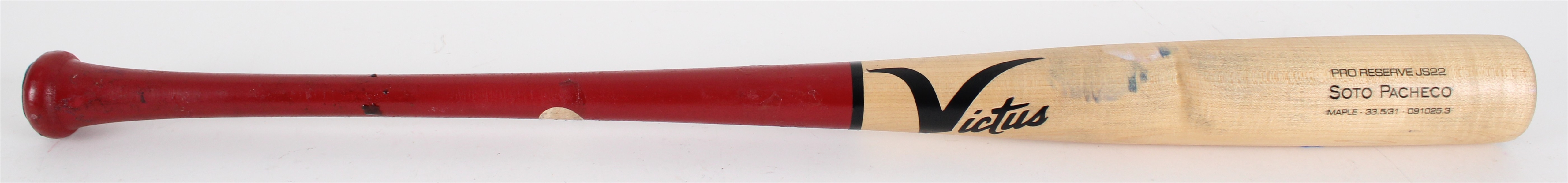 2025 Juan Soto Pacheco New York Mets Game Used Bat (MEARS A8)