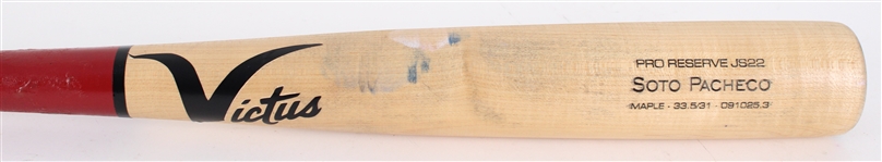 2025 Juan Soto Pacheco New York Mets Game Used Bat (MEARS A8)