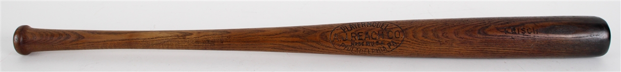 1920s Frankie Frisch AJ Reach Co Professional Model Game Bat (MEARS LOA)