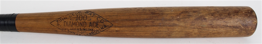 1920s Ed Roush Cincinnati Reds Zinn Beck Diamond Ace Professional Model Bat (MEARS A8)