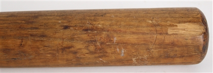 1920s Ed Roush Cincinnati Reds Zinn Beck Diamond Ace Professional Model Bat (MEARS A8)